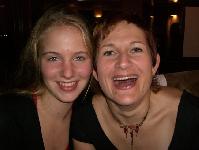 meine Doppelpartnerin ;-)